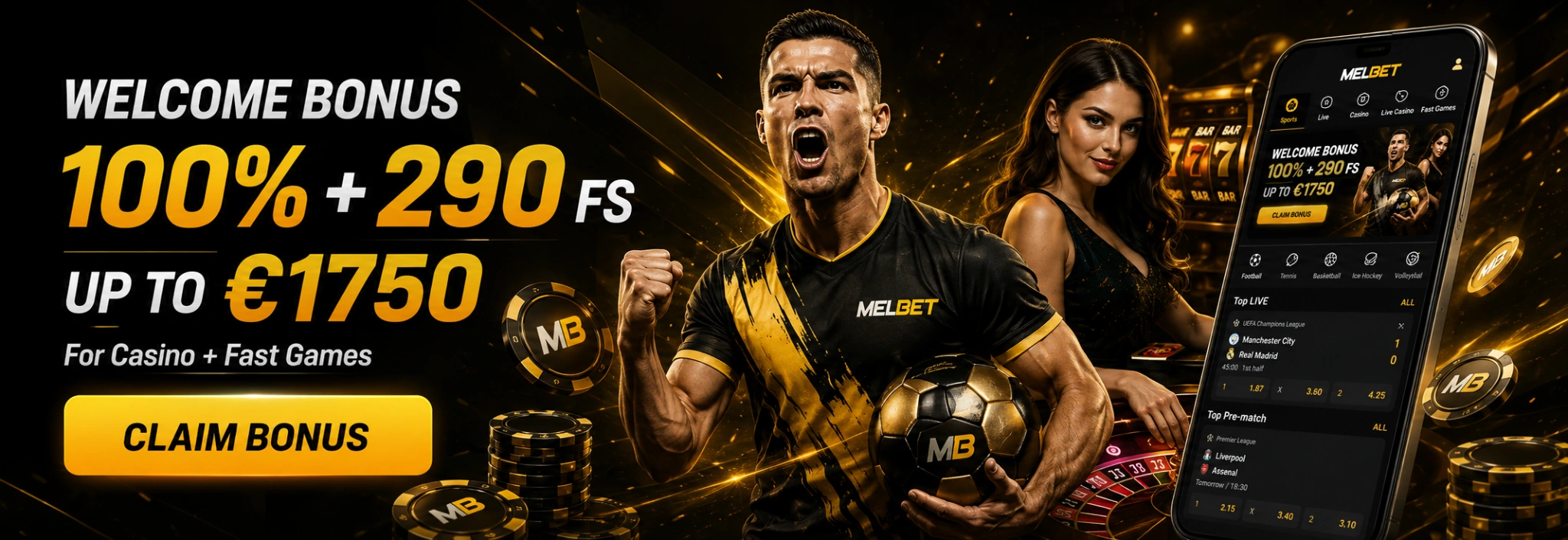 MELBET banner MELBET banner